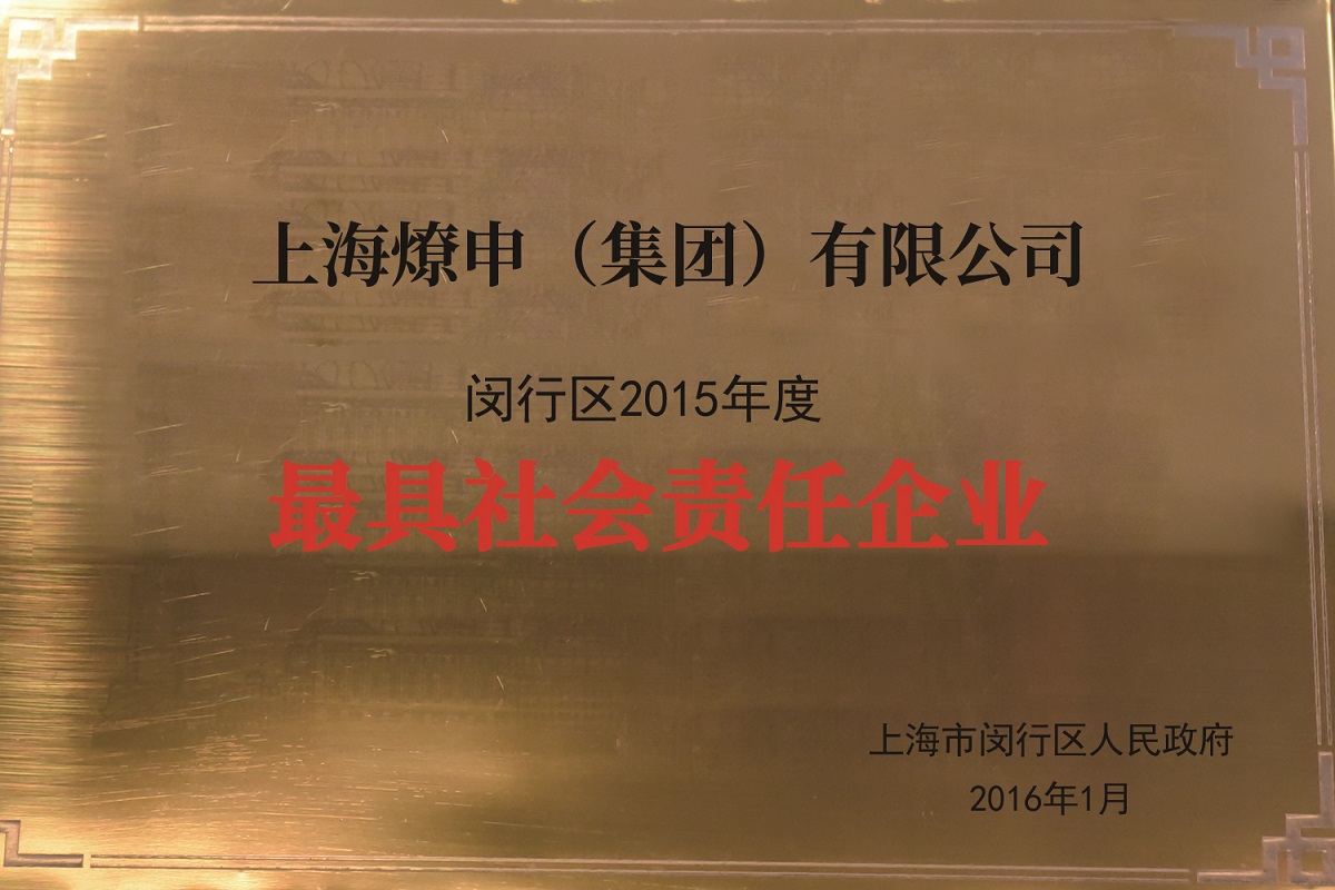 閔行區(qū)最具社會(huì)責(zé)任企業(yè)